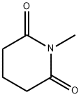 1-甲基-2,6哌啶二酮, 25077-25-2, 结构式