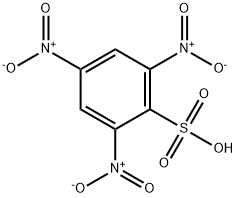 2,4,6-TRINITROBENZENESULFONIC ACID Struktur