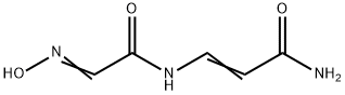 3-[[(Hydroxyimino)acetyl]amino]propenamide,2508-65-8,结构式
