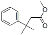 β,β-ジメチルベンゼンプロピオン酸メチル 化学構造式
