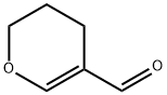 3,4-ジヒドロ-2H-ピラン-5-カルブアルデヒド 化学構造式