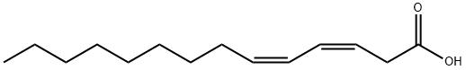 (3Z,5Z)-3,5-Tetradecadienoic acid,25091-12-7,结构式