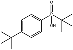 tert-Butyl(p-tert-butylphenyl)phosphinic acid,25097-42-1,结构式