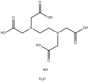 Ethylenediaminetetraacetic acid dipotassium salt dihydrate Structure