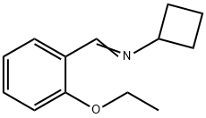 Cyclobutanamine, N-[(2-ethoxyphenyl)methylene]- (9CI) Structure