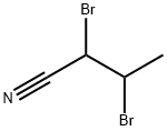 2,3-dibromobutyronitrile Struktur