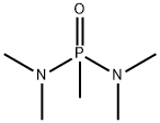 メチルビス(ジメチルアミノ)ホスフィンオキシド 化学構造式