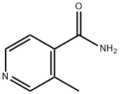3-甲基吡啶-4-甲酰胺 结构式