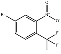 4-BROMO-2-NITRO-1-(TRIFLUOROMETHYL)BENZENE Structure