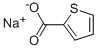 2-チオフェンカルボン酸ナトリウム 化学構造式