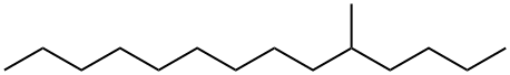 5-METHYLTETRADECANE,25117-32-2,结构式