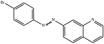 7-[(4-Bromophenyl)azo]quinoline,25117-52-6,结构式