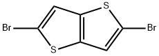 2,5-二溴噻吩并[3,2-B]噻吩,25121-87-3,结构式