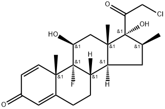 Clobetasol Struktur