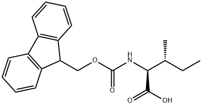 Fmoc-L-allo-isoleucine 化学構造式