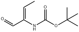 Carbamic acid, [(1Z)-1-formyl-1-propenyl]-, 1,1-dimethylethyl ester (9CI) 结构式