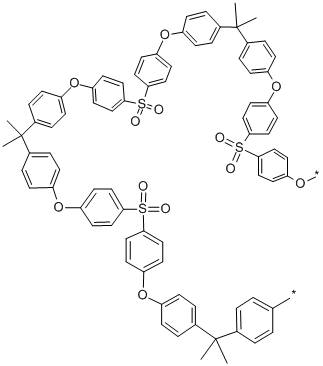 聚砜树脂,25135-51-7,结构式