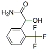 Benzeneacetamide,  -alpha--hydroxy-2-(trifluoromethyl)- Structure