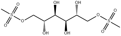 (2R,3R,4R,5R)-1,6-bis(methylsulfonyloxy)hexane-2,3,4,5-tetrol Struktur