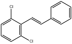 (E)-2,6-Dichlorostilbene Structure