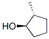 TRANS-2-METHYLCYCLOPENTANOL 化学構造式