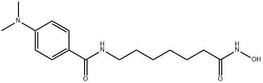 4-(二甲氨基)-N-[7-(羟基氨基)-7-氧庚]苯甲酰胺, 251456-60-7, 结构式