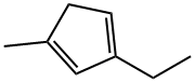 3-乙基-1-甲基-1,3-环戊二烯 结构式