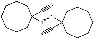 1,1'-Azobis(cyclooctanecarbonitrile) Structure