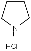 PYRROLIDINEHYDROCHLORIDE Struktur