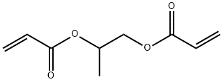 1-methyl-1,2-ethanediyl diacrylate Struktur