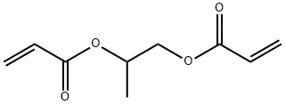 1-methyl-1,2-ethanediyl diacrylate Structure