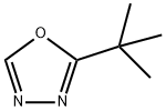 2-叔丁基-1,3,4-恶二唑 结构式