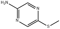 5-(甲硫基)-2-氨基吡嗪, 251549-38-9, 结构式