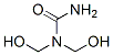 ビス(ヒドロキシメチル)尿素 化学構造式