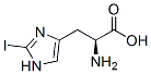 2-iodohistidine Structure