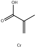 2-メチルプロペン酸/クロム,(1:x) 化学構造式