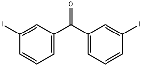 3,3'-二碘二苯甲酮,25186-99-6,结构式