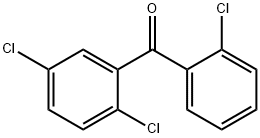 2,2',5-trichlorobenzophenone  Struktur
