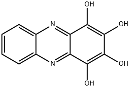 1,2,3,4-Phenazinetetrol Structure