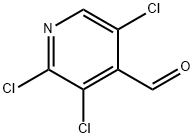 2,3,5-Trichloropyridine-4-carboxaldehyde Struktur