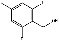 Benzenemethanol, 2,6-difluoro-4-methyl- (9CI) Struktur