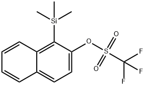 三氟甲磺酸-1-(三甲基硅基)-2-萘酯,252054-88-9,结构式