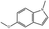 5-甲氧基-1-甲基-1H-吲哚, 2521-13-3, 结构式