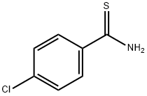 4-氯硫代苯甲酰胺, 2521-24-6, 结构式