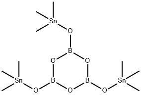 Boroxin,  tris[(trimethylstannyl)oxy]-  (9CI) Structure