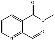 2-甲酰基吡啶-3-羧酸甲酯, 25230-59-5, 结构式