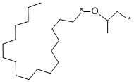 聚-1,2-丙二醇十八烷基醚                                                                                                                                                                                 ,25231-21-4,结构式