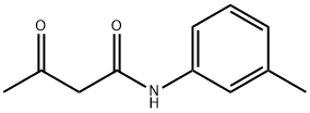 N-(3-甲基苯基)-3-氧代丁酰胺, 25233-46-9, 结构式