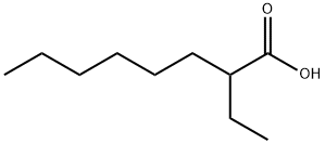 2-エチルオクタン酸 化学構造式