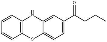 1-(10H-phenothiazin-2-yl)butan-1-one,25244-91-1,结构式